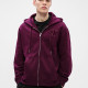 Calvin Klein Ανδρική ζακέτα Velvet Monogram Zip Thru Hoodie